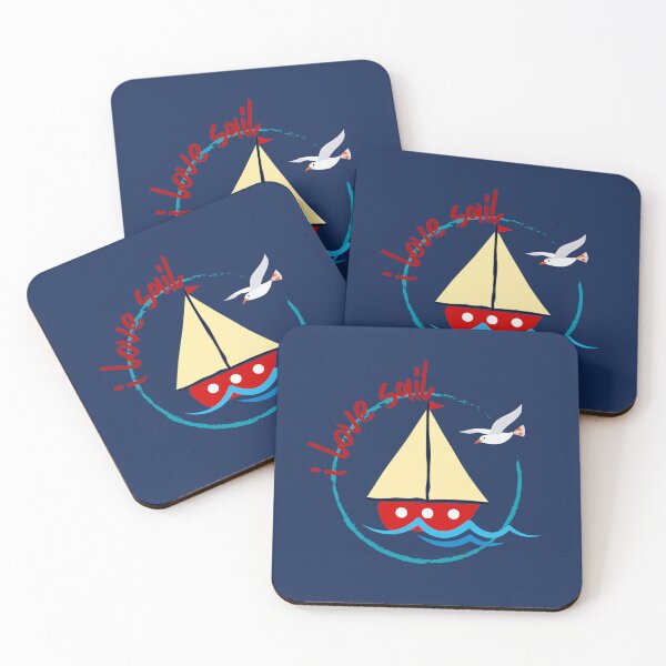Item preview, I Love Sail designed and sold by AnulaArt.