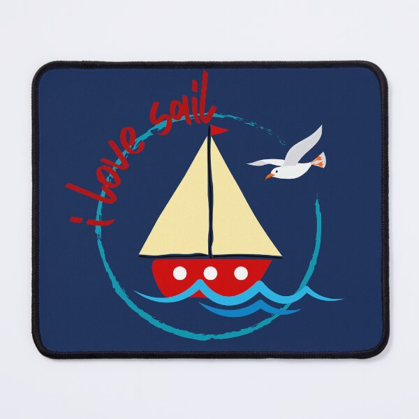 Item preview, I Love Sail designed and sold by AnulaArt.