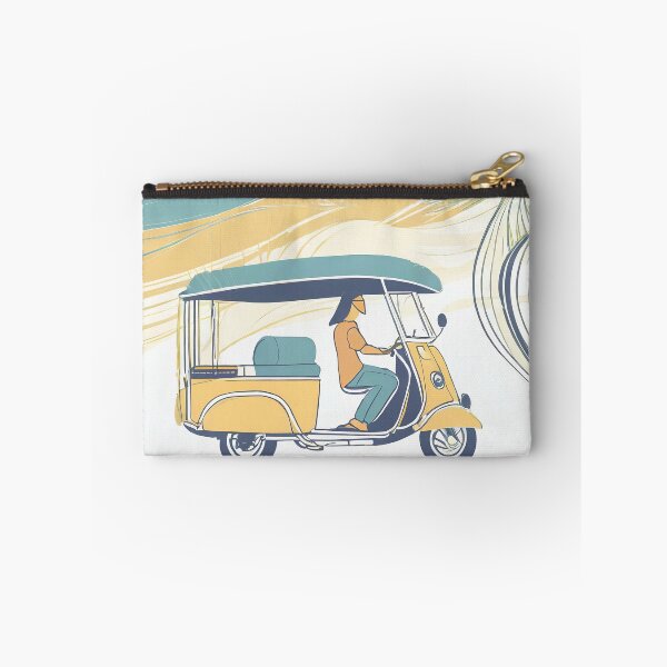 Item preview, Golden Hour Tuk Tuk Trip Art Print designed and sold by pod24.