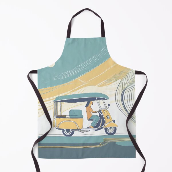 Item preview, Golden Hour Tuk Tuk Trip Art Print designed and sold by pod24.