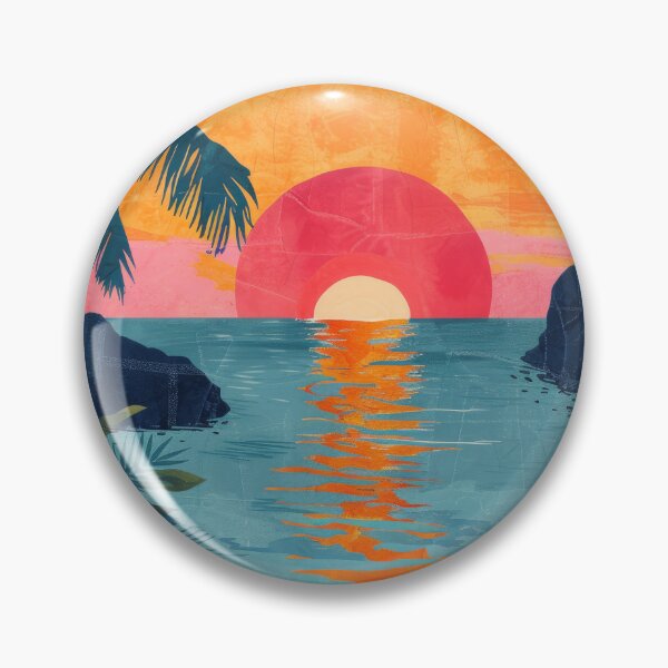 Item preview, Sea Moon Maritime Waves Ocean designed and sold by ArtHouseNiklas.