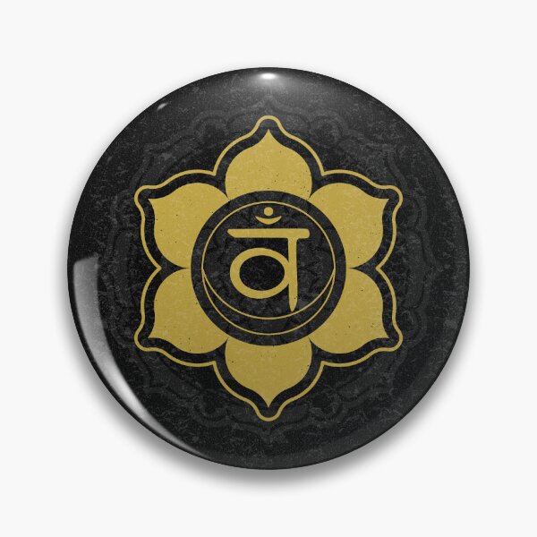 Item preview, Sacral Chakra Mandala - Coal + Saffron designed and sold by Irene Estelle.
