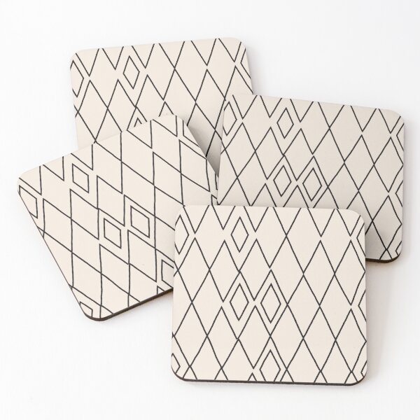 Item preview, Moroccan Berber Rug Design No.5 - Ivory White designed and sold by Zoltan Ratko.