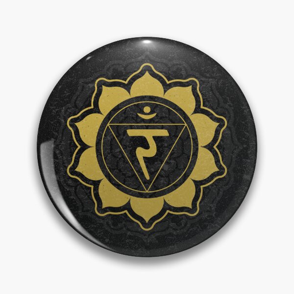 Item preview, Solar Plexus Chakra Mandala - Coal + Saffron designed and sold by Irene Estelle.