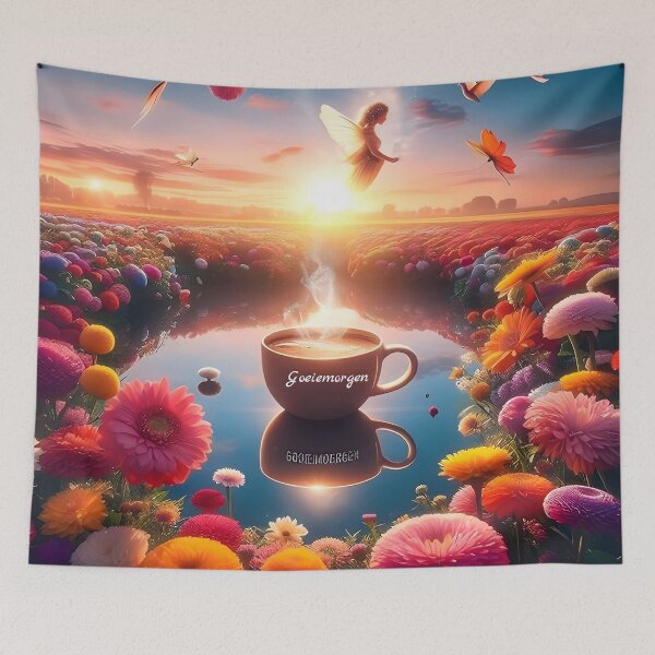 Item preview, Morning Serenity: Goeiemorgen designed and sold by AI-Only Creations.