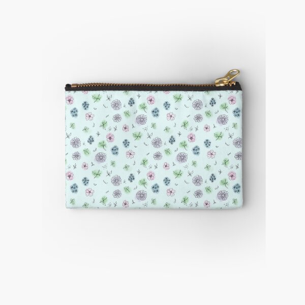 Aperçu de l'œuvre Croquis et motif floral Menthe aquarelle créée et vendue par Karin Schön.