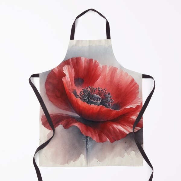 Item preview, Single poppy flower designed and sold by CardsStudio.