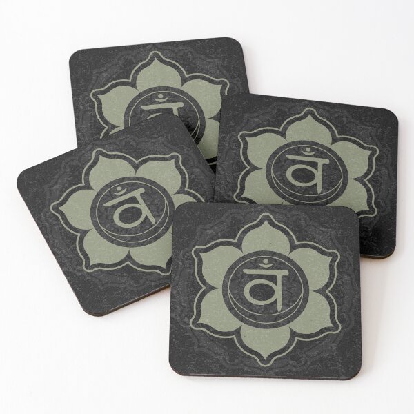 Item preview, Sacral Chakra Mandala - Coal + Sage designed and sold by Irene Estelle.