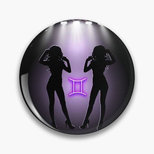 Item preview, Gemini Twin Girls Noir Style designed and sold by MysticZodiac.