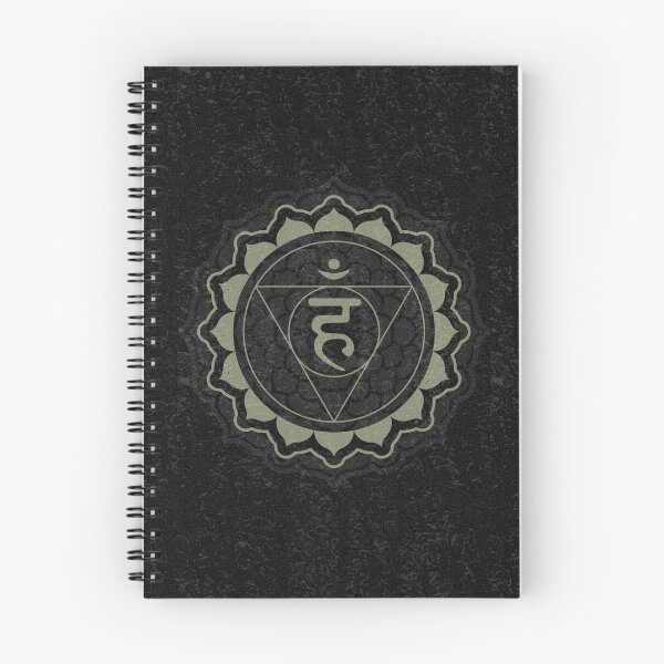 Item preview, Throat Chakra Mandala - Coal + Sage designed and sold by Irene Estelle.