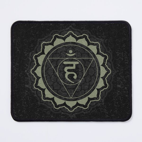 Item preview, Throat Chakra Mandala - Coal + Sage designed and sold by Irene Estelle.