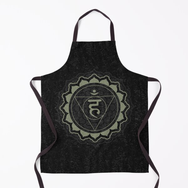 Item preview, Throat Chakra Mandala - Coal + Sage designed and sold by Irene Estelle.
