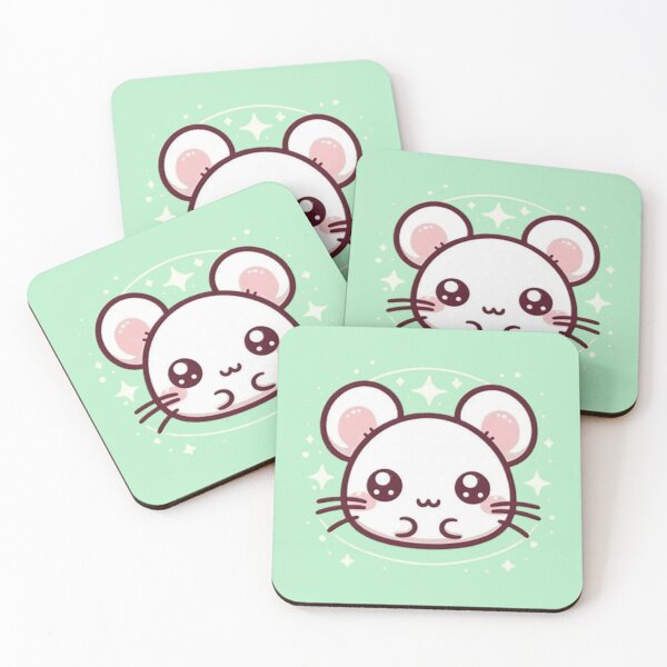 Item preview, Cute mouse face stamp designed and sold by Culmika.