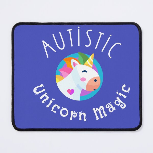 Item preview, Blue Autistic Unicorn Magic designed and sold by RitaAshin.