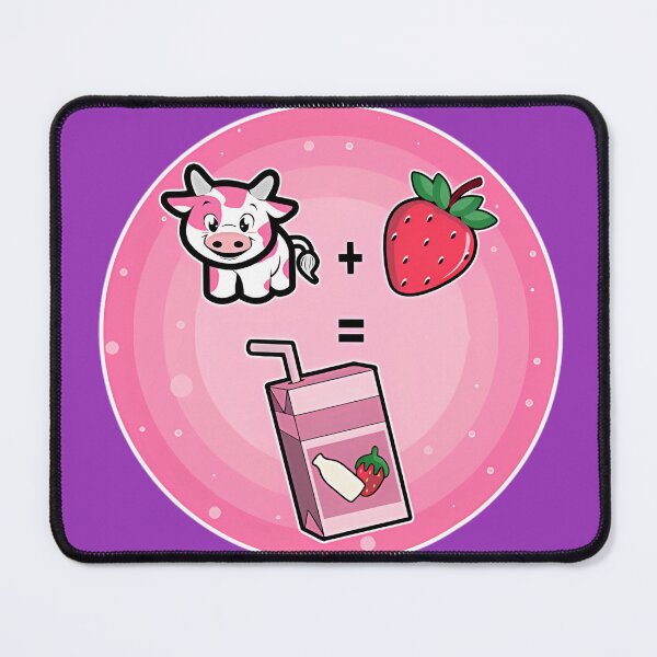 Item preview, Cow + Strawberry = STRAWBERRYMILK designed and sold by wesdesignshop.