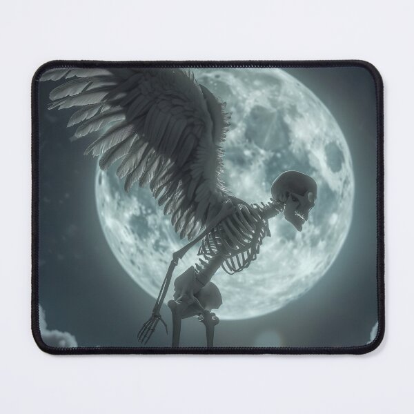 Item preview, Moonlit Reckoning: Angelic Skeleton in Celestial Night Serenity designed and sold by Rage-Ai.