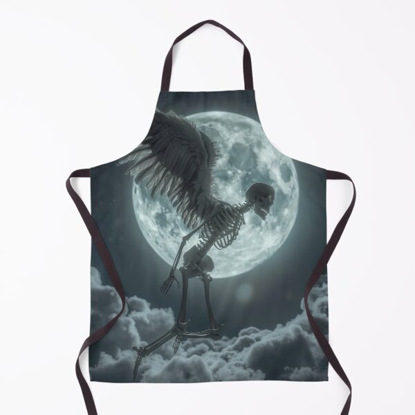 Item preview, Moonlit Reckoning: Angelic Skeleton in Celestial Night Serenity designed and sold by Rage-Ai.