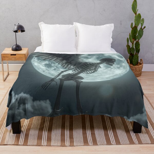 Item preview, Moonlit Reckoning: Angelic Skeleton in Celestial Night Serenity designed and sold by Rage-Ai.