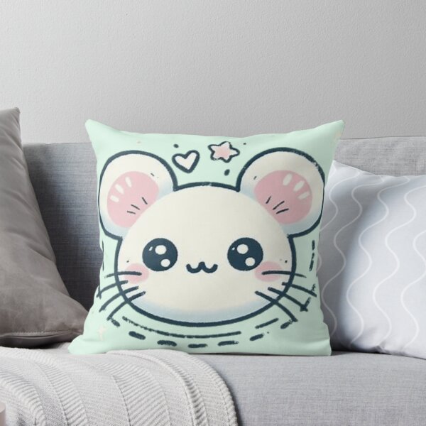 Item preview, Cute mouse face stamp designed and sold by Culmika.