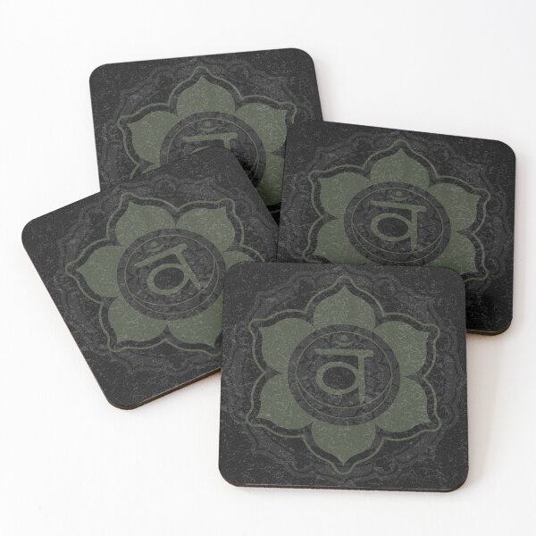 Item preview, Sacral Chakra Mandala - Coal + Pine designed and sold by Irene Estelle.