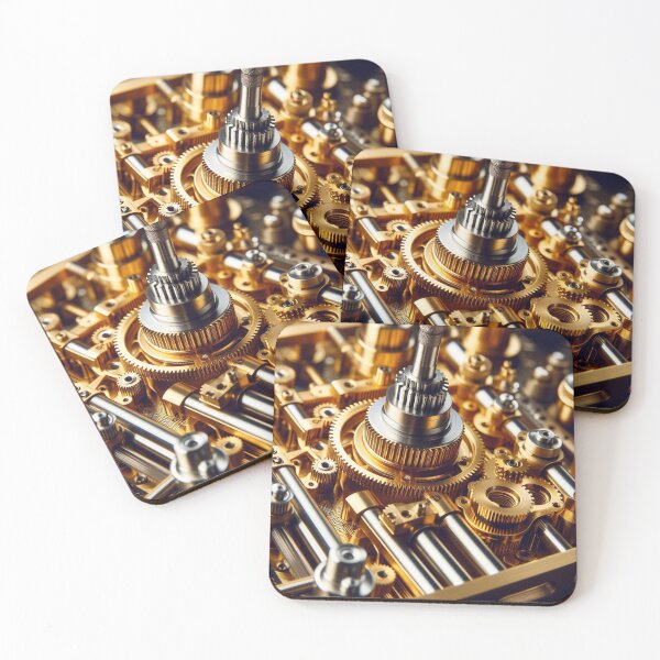 Item preview, Golden gear and machinery 04 designed and sold by I-HERE.