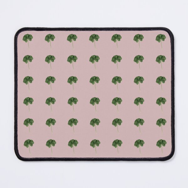 Item preview, Pink Real Five Leaf Clover Print Found in the Wild St. Patrick's Day designed and sold by kattakitty.