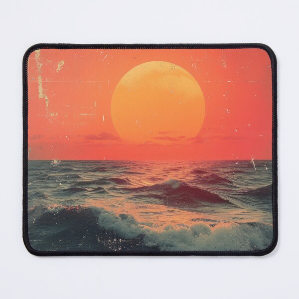 Item preview, Sea Moon Maritime Waves Ocean designed and sold by ArtHouseNiklas.