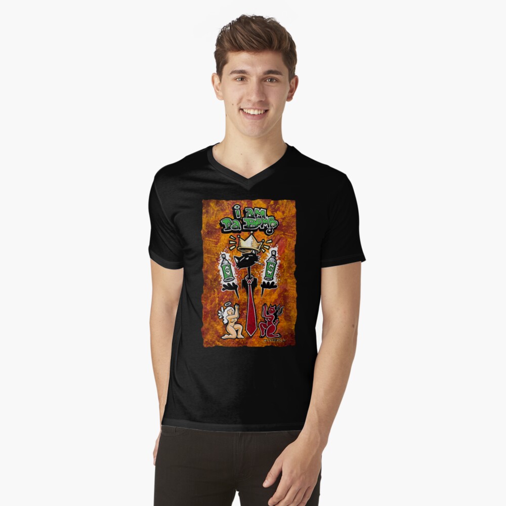 Item preview, V-Neck T-Shirt designed and sold by gWebberArts.
