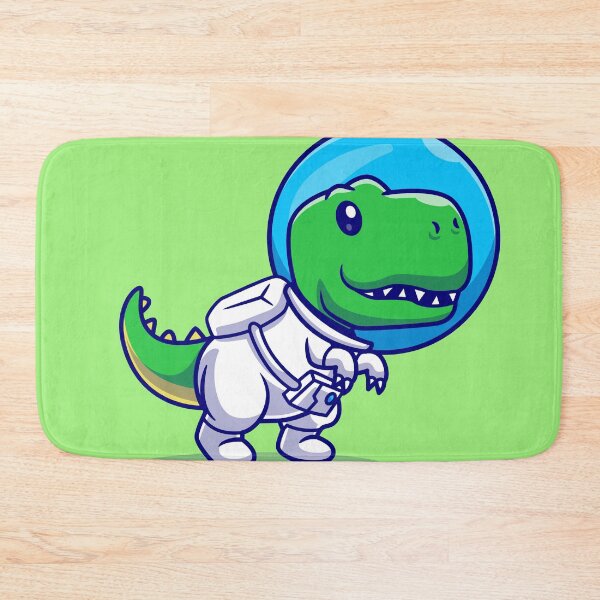 Item preview, AstroDino Adventure: Cute Dinosaur Astronaut" designed and sold by hjian8219.
