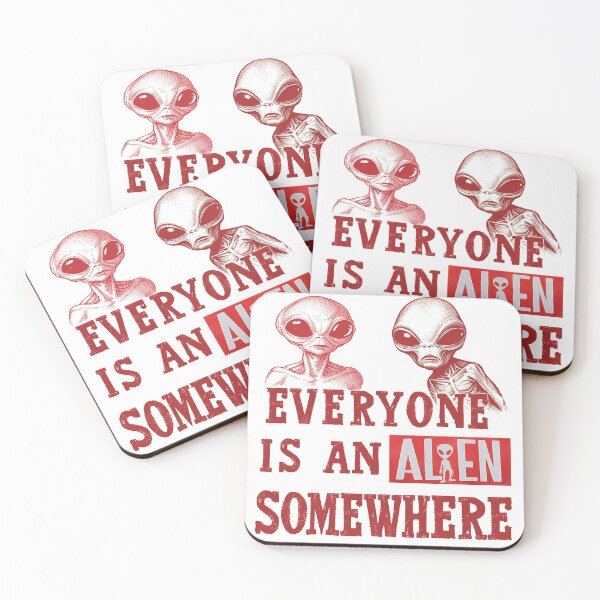 Item preview, Everyone is an Alien Somewhere 4 designed and sold by 3 CITIES.