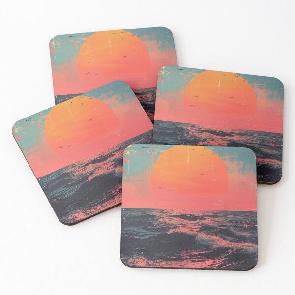 Item preview, Sea Moon Maritime Waves Ocean designed and sold by ArtHouseNiklas.
