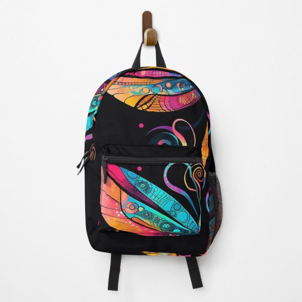 Item preview, Dragonfly Neon Pop Art 1 designed and sold by AstroRisq.