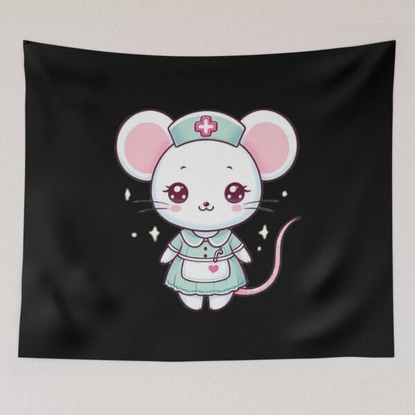 Item preview, Cute mouse nurse designed and sold by Culmika.
