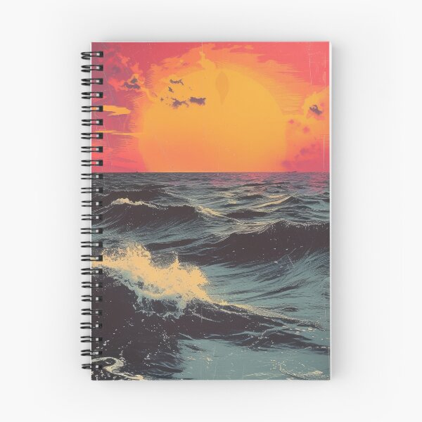 Item preview, Sea Moon Maritime Waves Ocean designed and sold by ArtHouseNiklas.