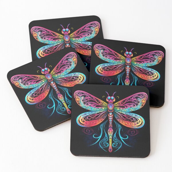 Item preview, Dragonfly Neon Pop Art 2 designed and sold by AstroRisq.
