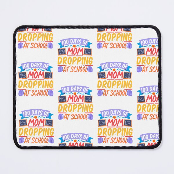 Item preview, Happy 100 Days Of Mom Drooping At School Mother Kids Vintage designed and sold by roboartpixel.