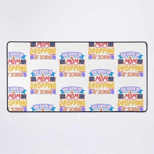 Item preview, Happy 100 Days Of Mom Drooping At School Mother Kids Vintage designed and sold by roboartpixel.