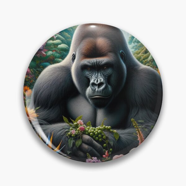 Artikelvorschau, Gorilla in Nature entworfen und verkauft von BambiIssues.