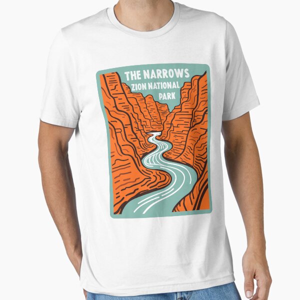 Vista previa del artículo con la obra «The Narrows - Parque Nacional Zion», diseñado y vendido por TheHellSong.
