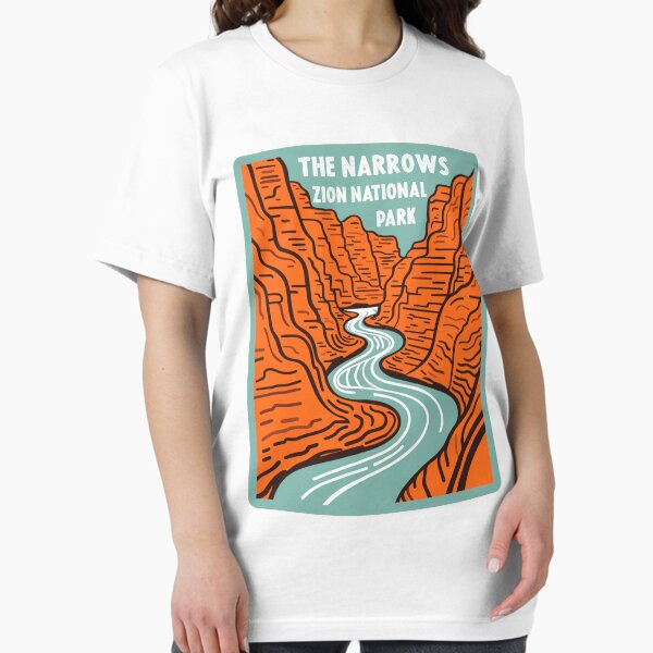 Vista previa del artículo con la obra «The Narrows - Parque Nacional Zion», diseñado y vendido por TheHellSong.
