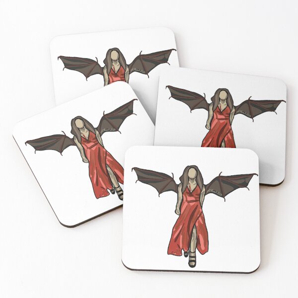Item preview, Nat, the vampire in a red dress designed and sold by meaowl.