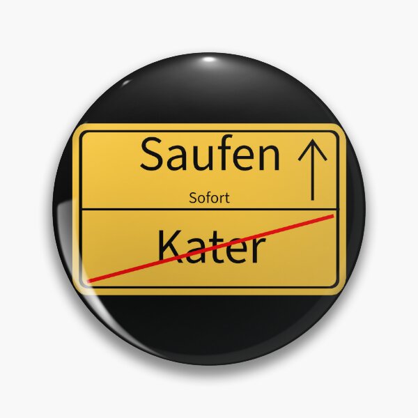 Item preview, Town sign / leave Kater in the direction of drinking designed and sold by ForYou2Wear.