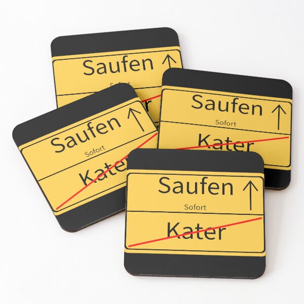 Item preview, Town sign / leave Kater in the direction of drinking designed and sold by ForYou2Wear.