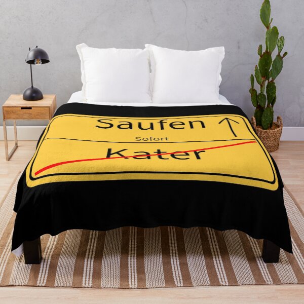 Item preview, Town sign / leave Kater in the direction of drinking designed and sold by ForYou2Wear.