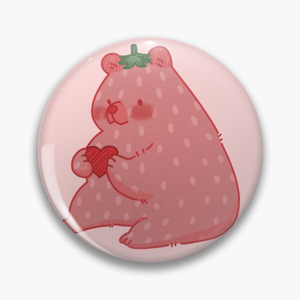 Item preview, Pastel strawberry bear designed and sold by GiezaDesign.