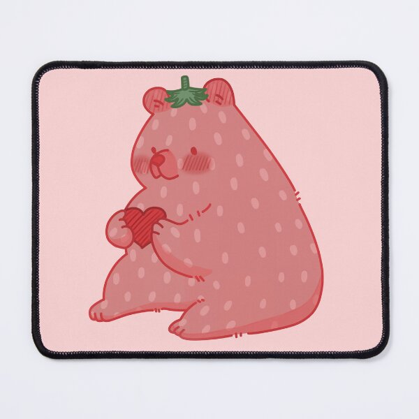 Item preview, Pastel strawberry bear designed and sold by GiezaDesign.