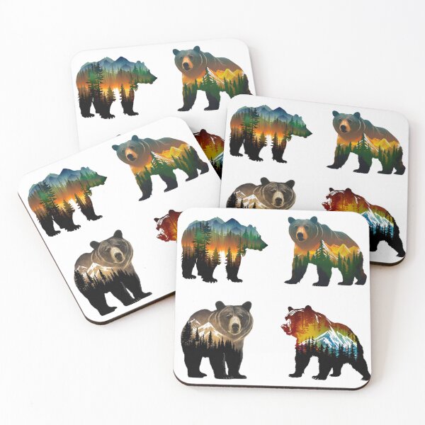 Item preview, Brown Grizzly Bear Pack designed and sold by PlanetMarker.