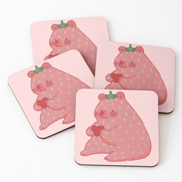 Item preview, Pastel strawberry bear designed and sold by GiezaDesign.