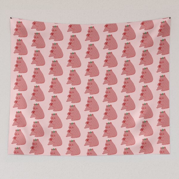 Item preview, Pastel strawberry bear designed and sold by GiezaDesign.