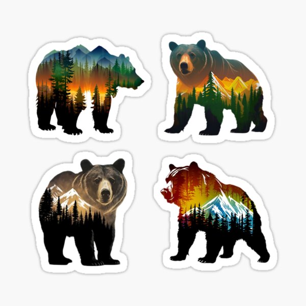 Item preview, Brown Grizzly Bear Pack designed and sold by PlanetMarker.